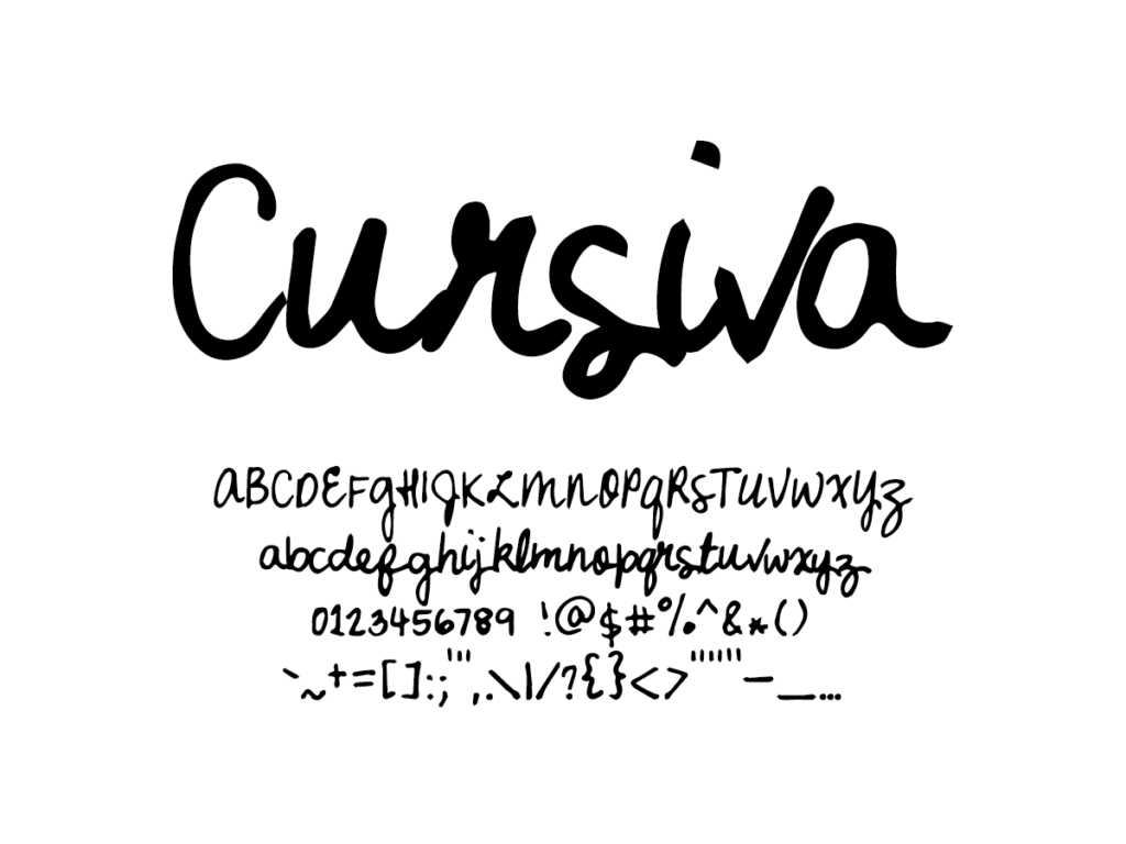 Mix Cursiva Font