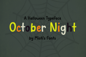 October Night Graphic