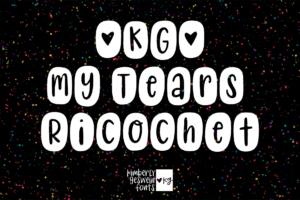 KG My Tears Ricochet Graphic