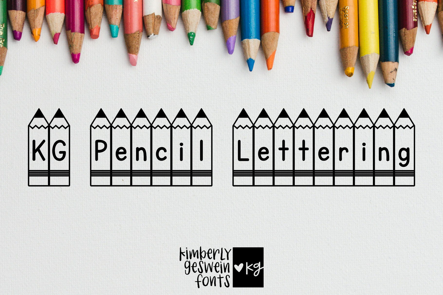 KG Pencil Lettering - MakersType
