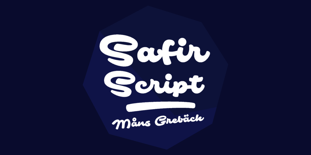 Safir Script Poster01