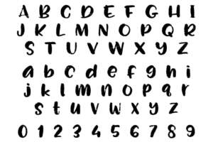 Roughpuff Alphabet