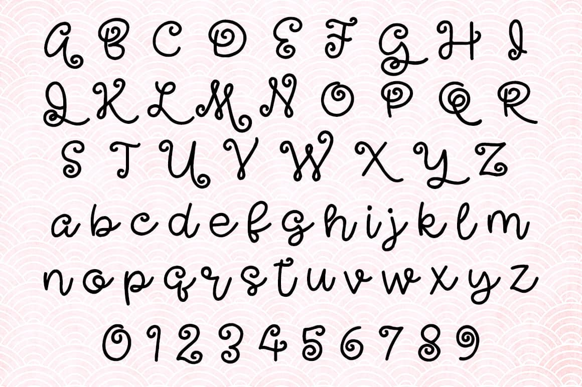 Undulant Alphabet