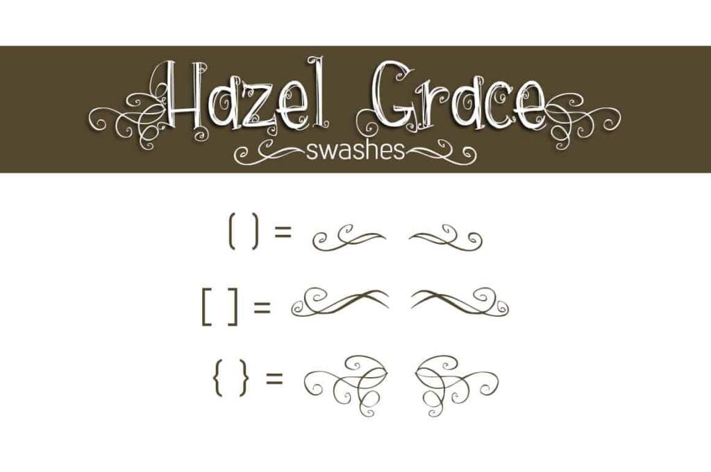 Hazel Grace Swashes