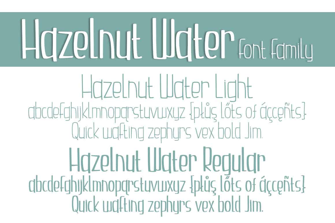 Letters Font Family