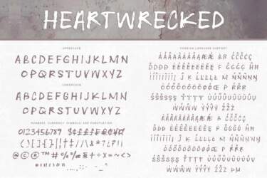 Heartwrecked Letters