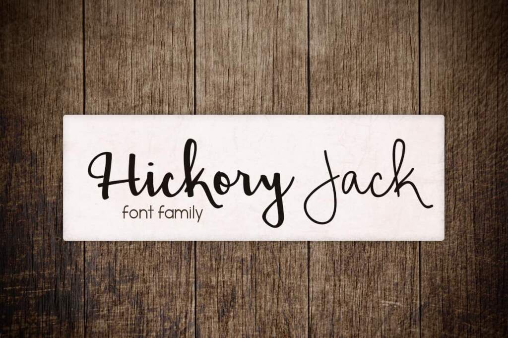 Hickory Jack Font