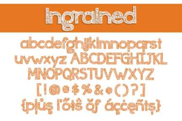 Ingrained Letters
