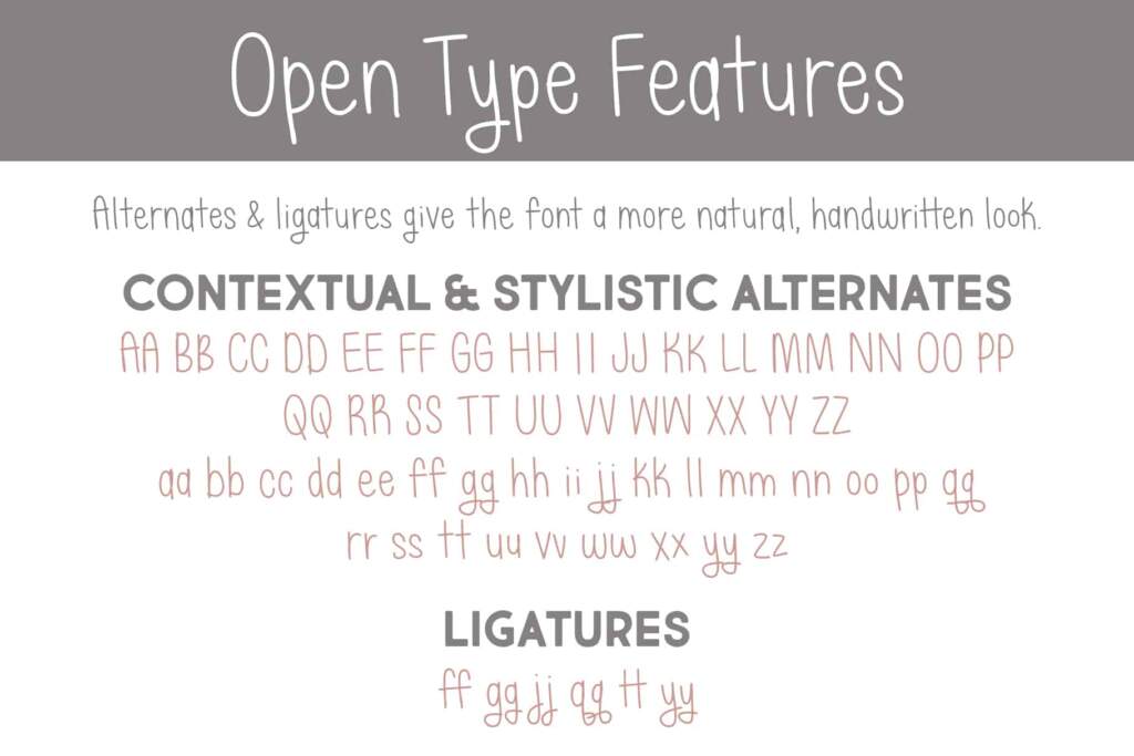 Just Alice Open Type