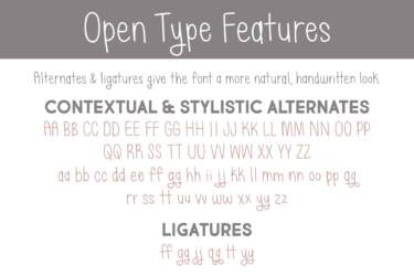 Just Alice Open Type
