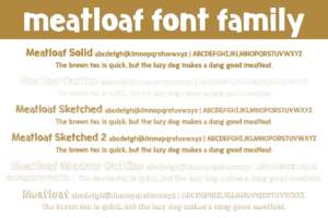 Meatloaf Ff Letters