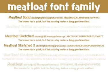 Meatloaf Ff Letters