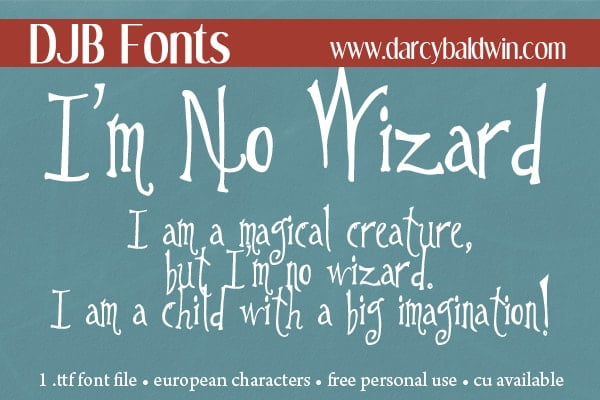 Djbfonts Imnowizard2