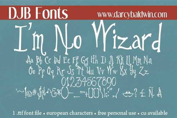 Djbfonts Imnowizard3