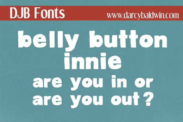 Djbfonts Bellybuttoninnie3