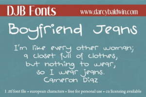 DJB Boyfriend Jeans Graphic