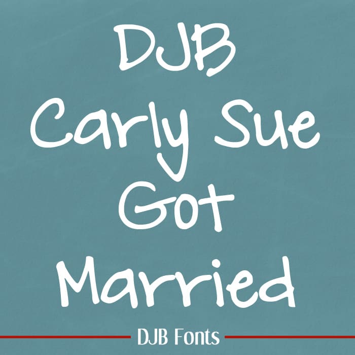 Djbfonts Carlysue