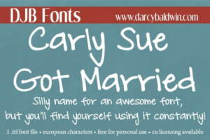 Djbfonts Carlysue2