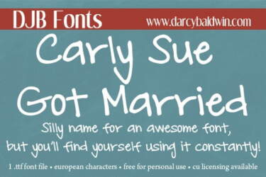 Djbfonts Carlysue2