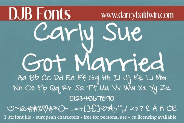 Djbfonts Carlysue3