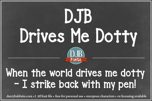 Djbfonts Drivesmedotty2