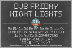 Djbfonts Fridaynightlights3