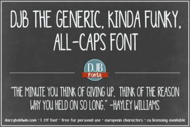 Djbfonts Generic2