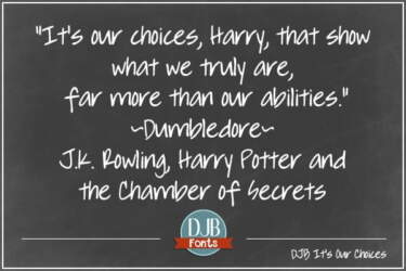 Djbfonts Itsourchoices4