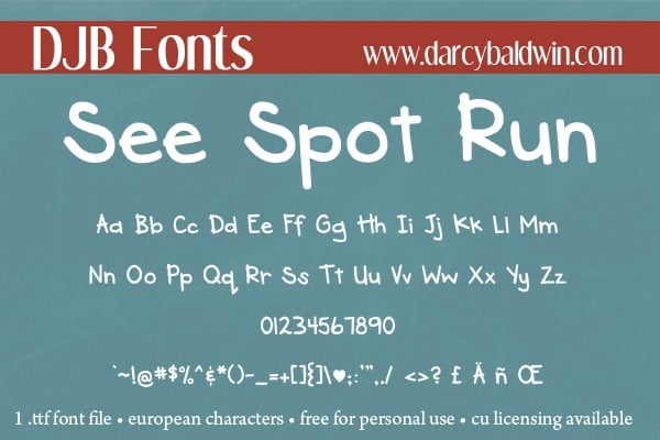 Djbfonts Seespotrun3