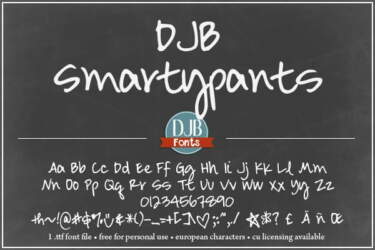 Djbfonts Smartypants3