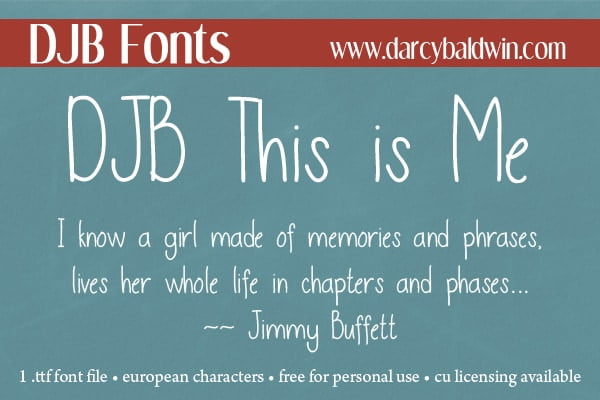 Djbfonts Thisisme2