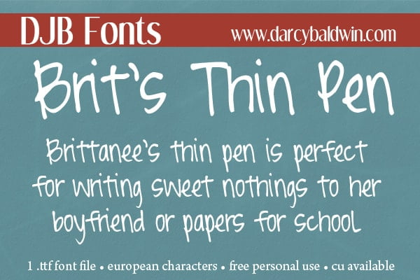 Djbfonts Britsthinpen2