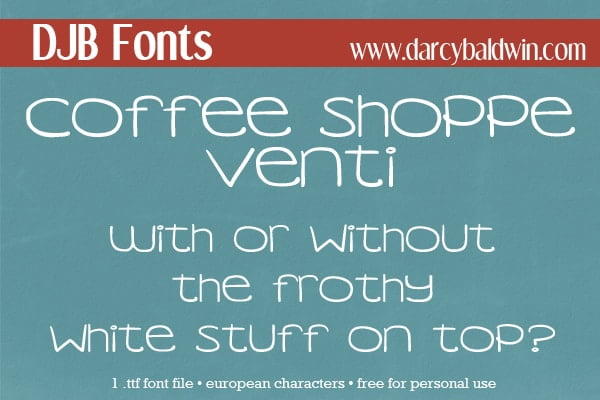 Djbfonts Csventi3