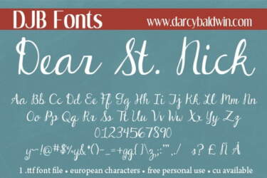 Djbfonts Dearstnick3