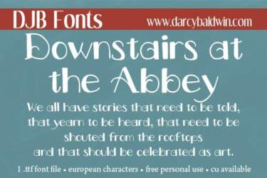 Djbfonts Downstairs2