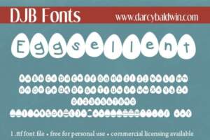 Djbfonts Eggsellent3