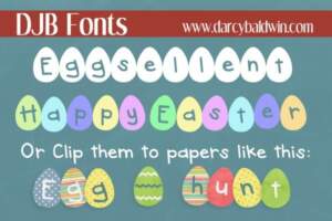 Djbfonts Eggsellent4