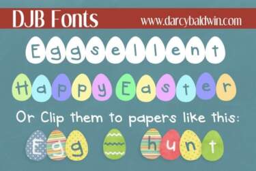 Djbfonts Eggsellent4