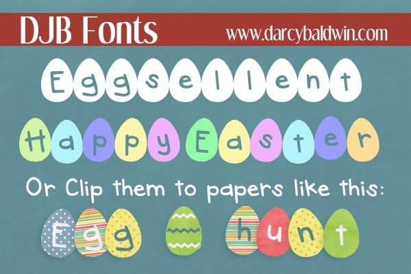 Djbfonts Eggsellent4