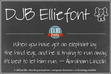 Djbfonts Elliephont2a