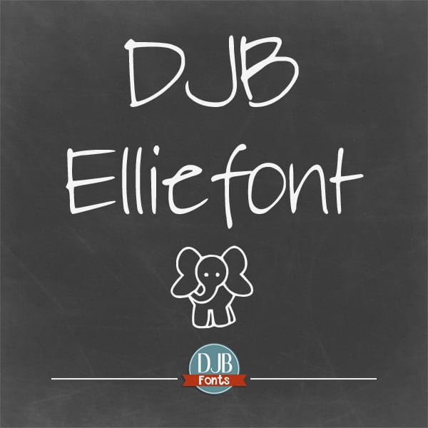 Djbfonts Elliephonta