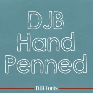 Djbfonts Handpenned