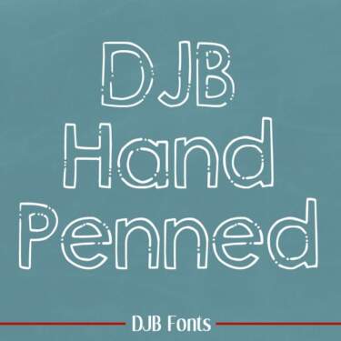 Djbfonts Handpenned