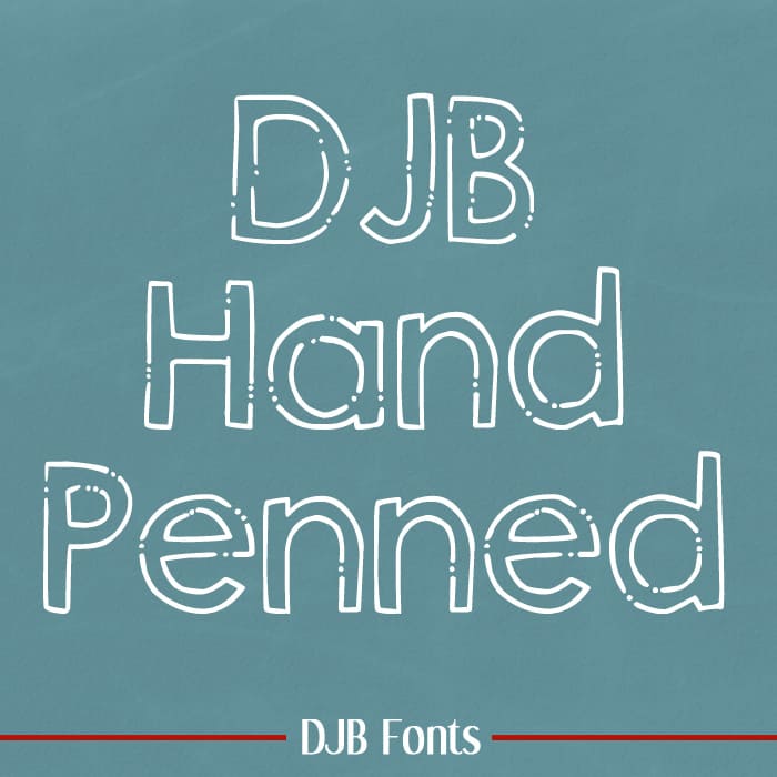 Djbfonts Handpenned