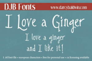 Djbfonts Ginger5
