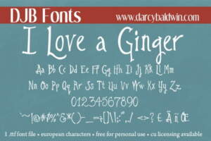 Djbfonts Ginger6
