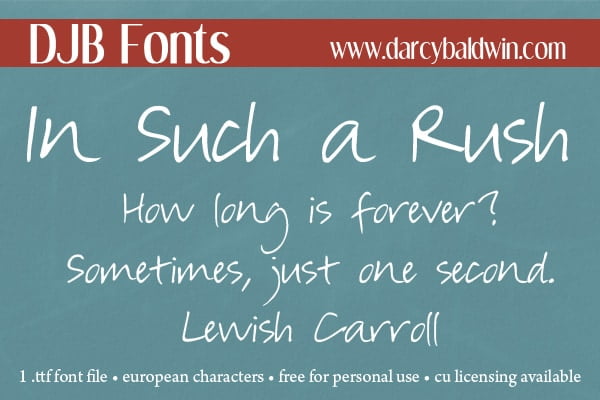 Djbfonts Insucharush3