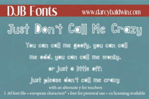 Djbfonts Crazy 2