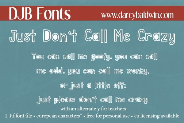 Djbfonts Crazy 2