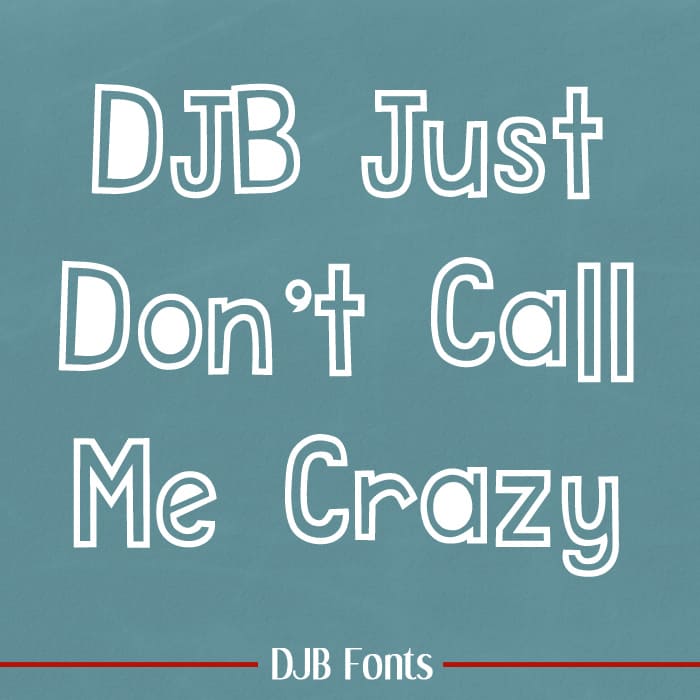 Djbfonts Crazy